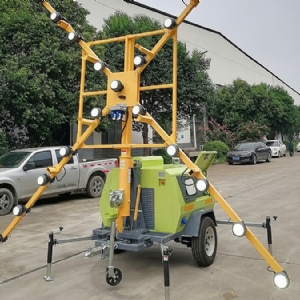 移動(dòng)照明車(chē)-機場(chǎng)跑道封閉標志燈塔