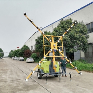 移動(dòng)照明車(chē)-機場(chǎng)跑道封閉標志燈塔